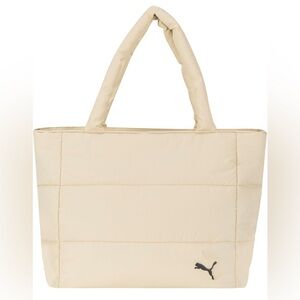 NWT Puma Plush Tote, Sand